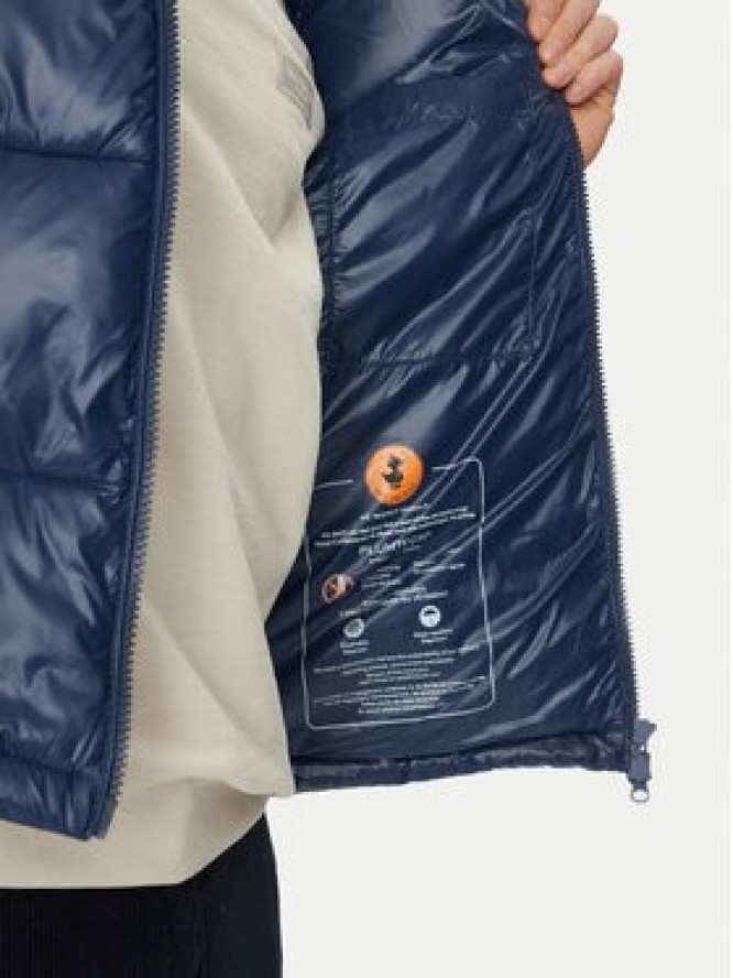 Save The Duck Kamizelka D80296M LUCK19 Granatowy Regular Fit