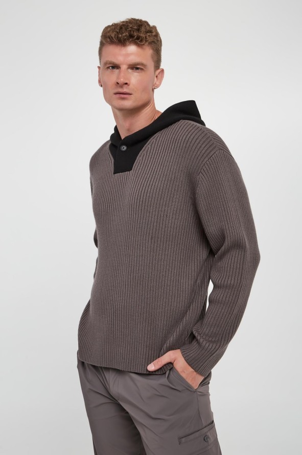 Sweter męski z kapturem ARMANI EXCHANGE