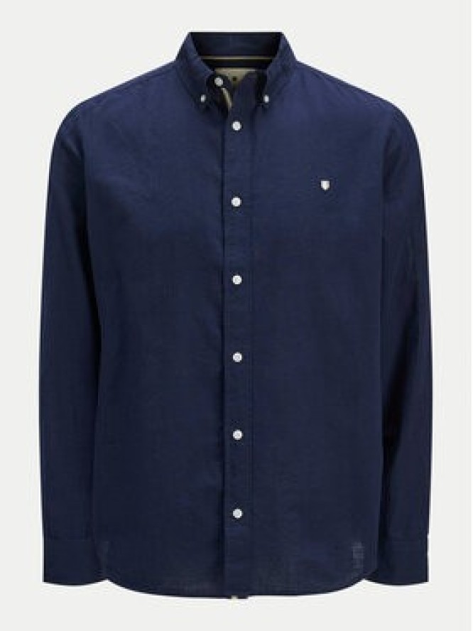 Jack & Jones Koszula Summer 12274599 Granatowy Regular Fit