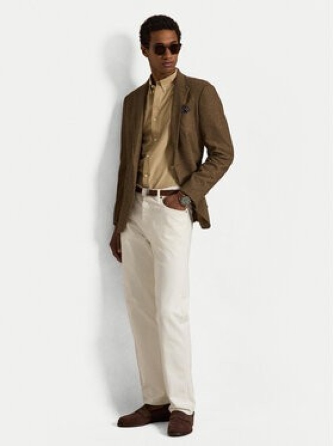 Polo Ralph Lauren Koszula 710929348501 Beżowy Regular Fit
