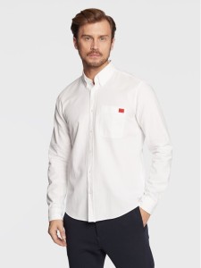 Hugo Koszula Evito 50479302 Biały Slim Fit