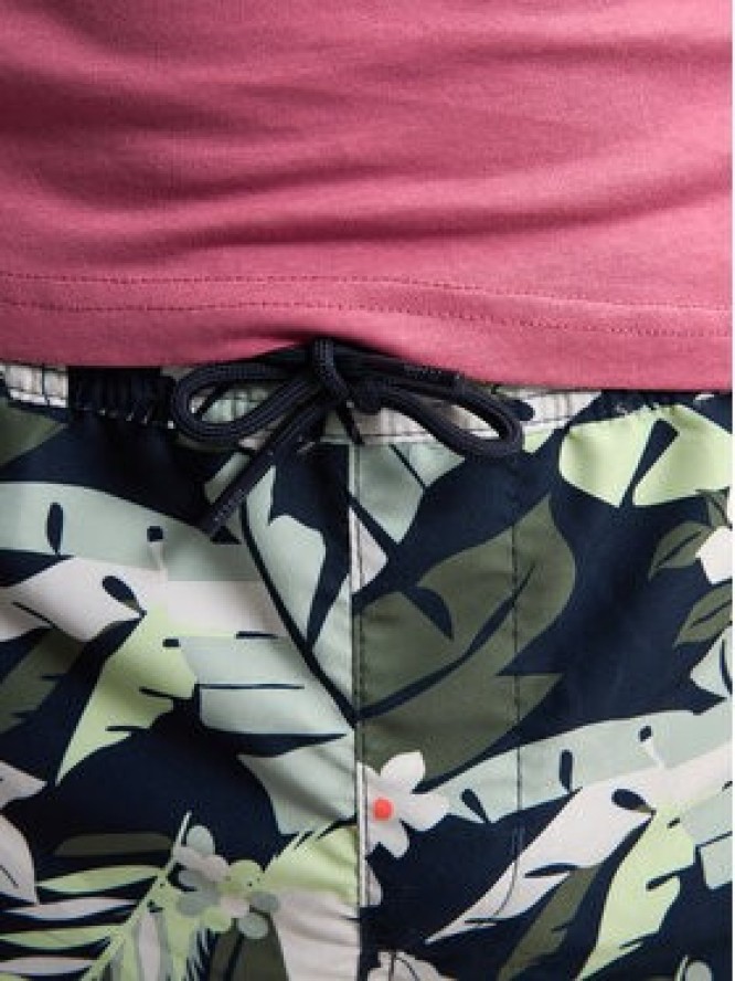 Petrol Industries Szorty kąpielowe M-1050-SWS960 Zielony Regular Fit