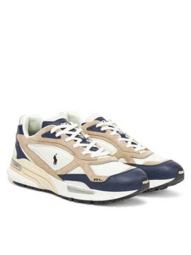 Polo Ralph Lauren Sneakersy Trackstr 809968178001 Écru