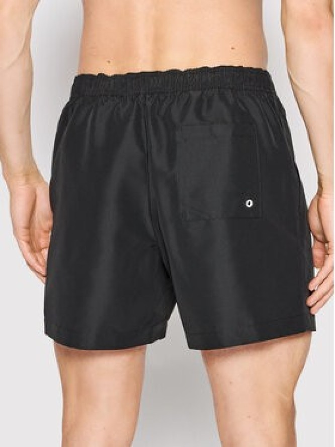 Calvin Klein Swimwear Szorty kąpielowe Medium KM0KM00739 Czarny Regular Fit