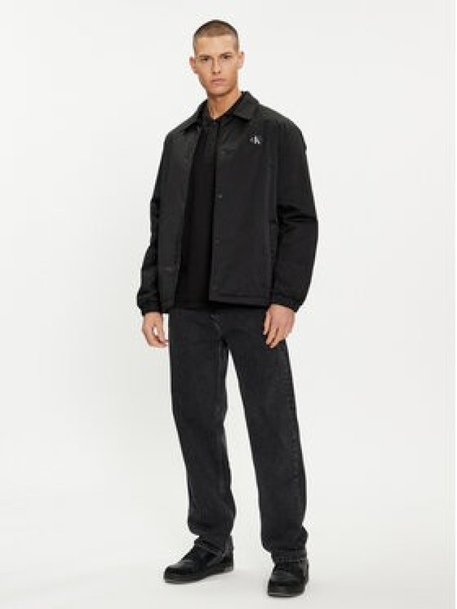 Calvin Klein Jeans Kurtka przejściowa Skater J30J325343 Czarny Regular Fit