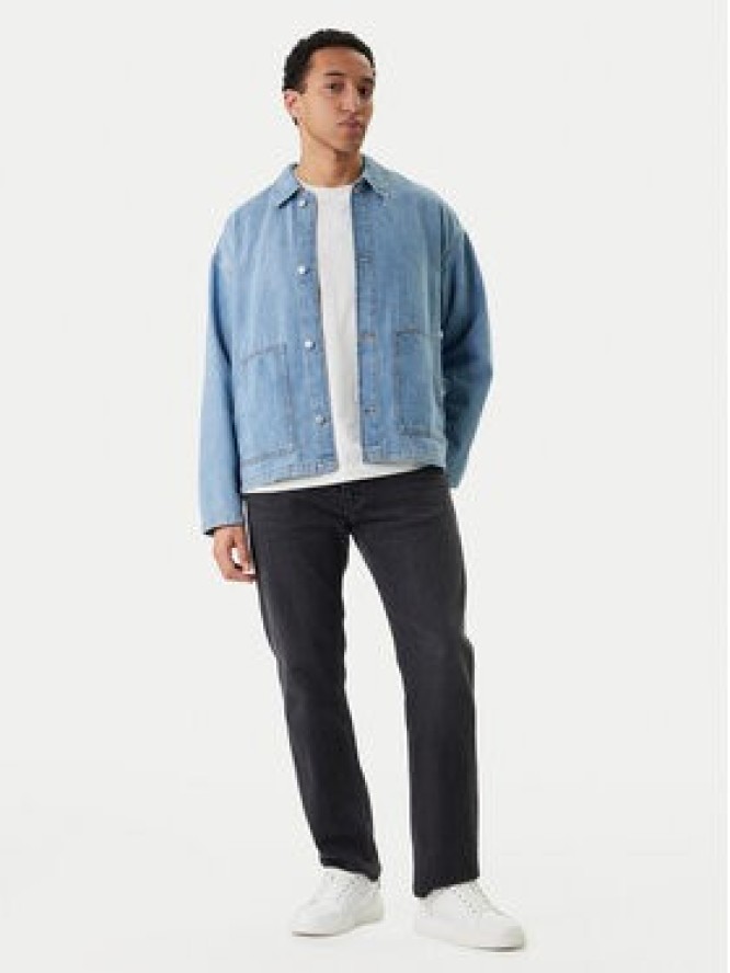 Jack & Jones Koszula jeansowa Cambridge 12293585 Niebieski Oversize