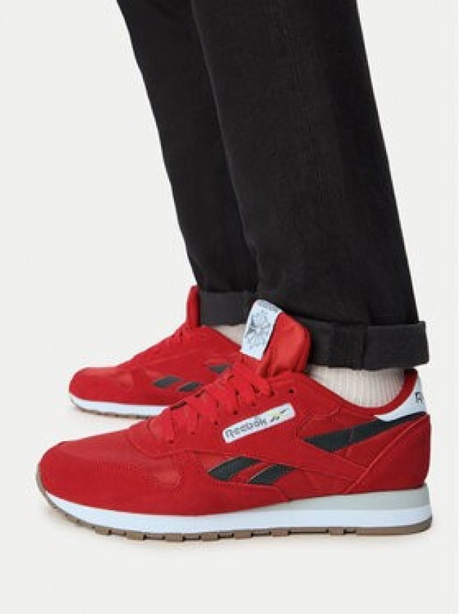 Reebok Sneakersy SS-CLASSIC LEATHER 100245004 Pomarańczowy ciemny