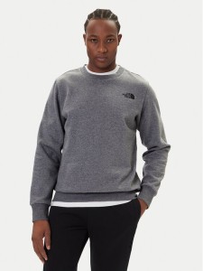 The North Face Bluza Simple Dome NF0A89FB Szary Regular Fit