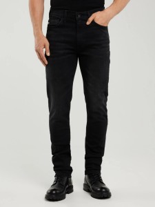 Jeansy męskie czarne Terry Carrot 956