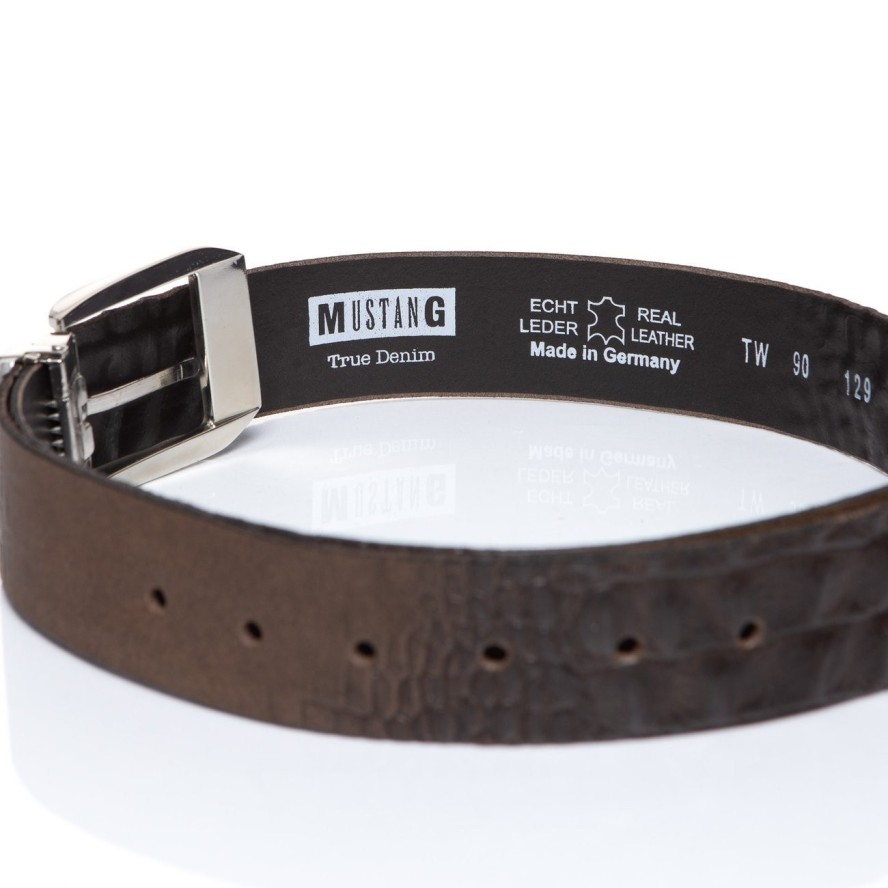 MUSTANG PASEK SKÓRZANY SOPO-MUS129 680 40mm Ledergürtel (Q. 6682)