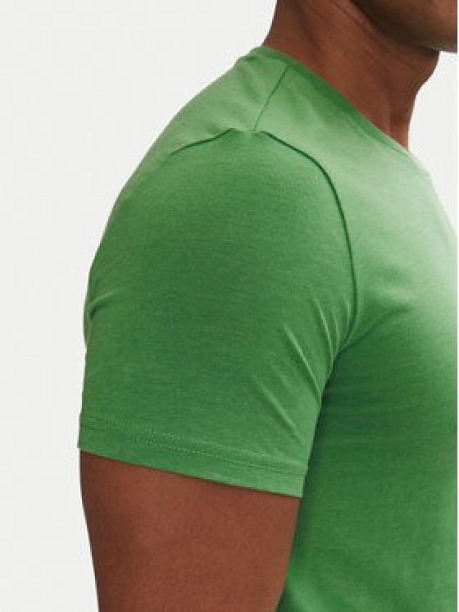 Tommy Jeans T-Shirt Jaspe DM0DM20363 Zielony Slim Fit