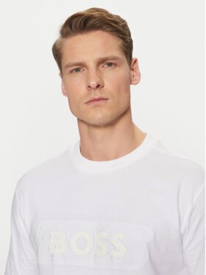 BOSS T-Shirt 50531271 Biały Regular Fit