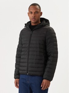 Calvin Klein Kurtka przejściowa LV04LE520G Czarny Regular Fit