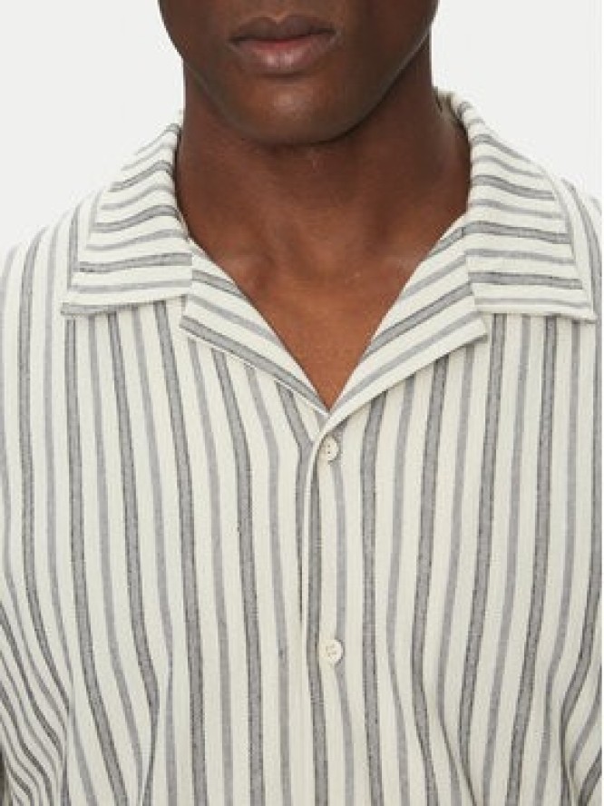 Jack & Jones Koszula Bluleo 12275085 Beżowy Relaxed Fit