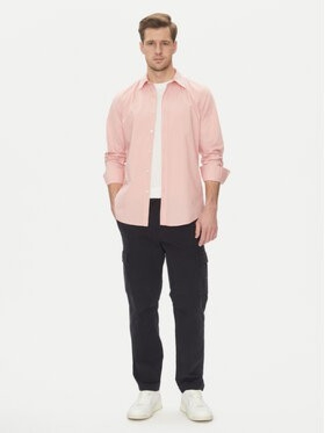 BOSS Koszula Relegant 50518304 Różowy Regular Fit