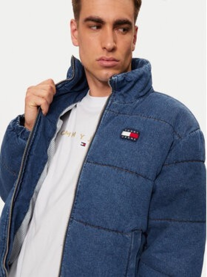 Tommy Jeans Kurtka zimowa DM0DM20438 Niebieski Regular Fit