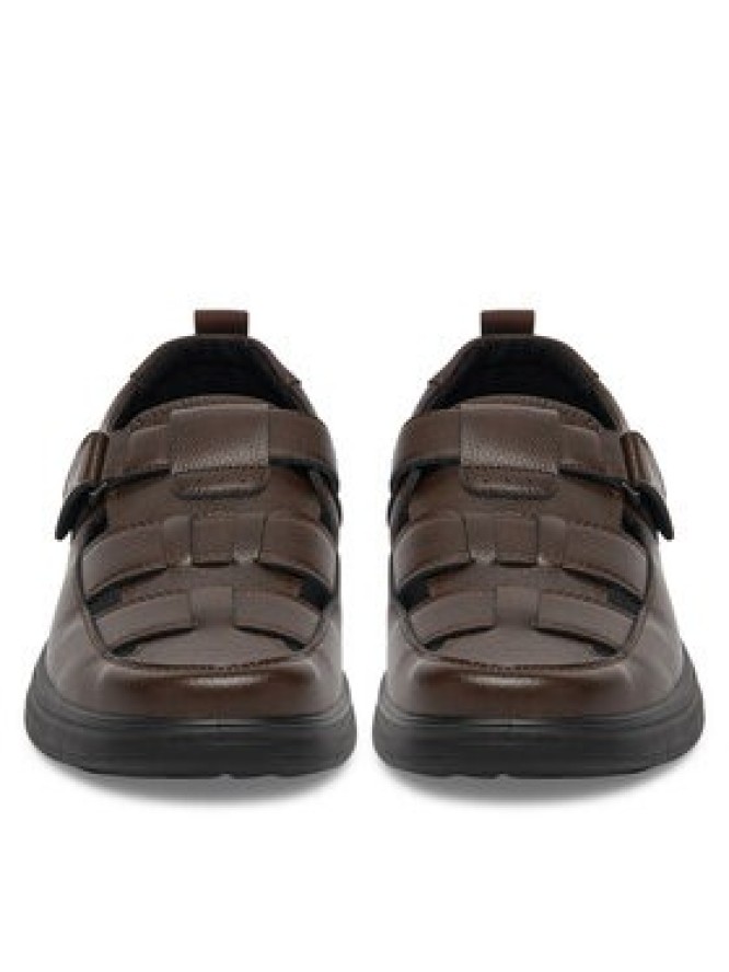 Lanetti Sandały MSS20518-03 Brązowy