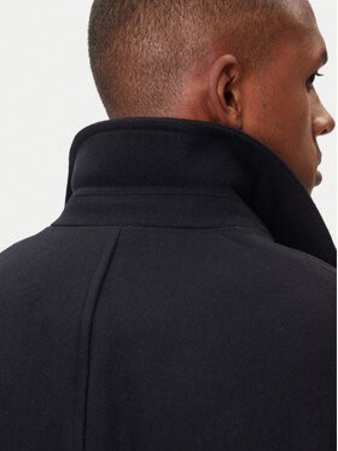 Armani Exchange Płaszcz wełniany XM001121 AF18943 UB101 Granatowy Regular Fit