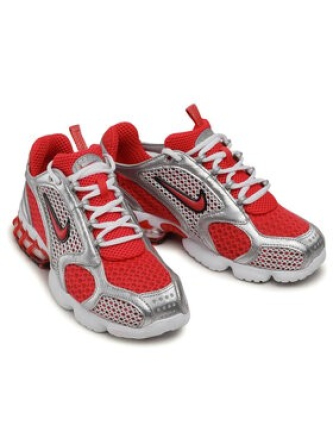 Nike Sneakersy Air Zoom Spiridon Cage 2 CJ1288 600 Czerwony