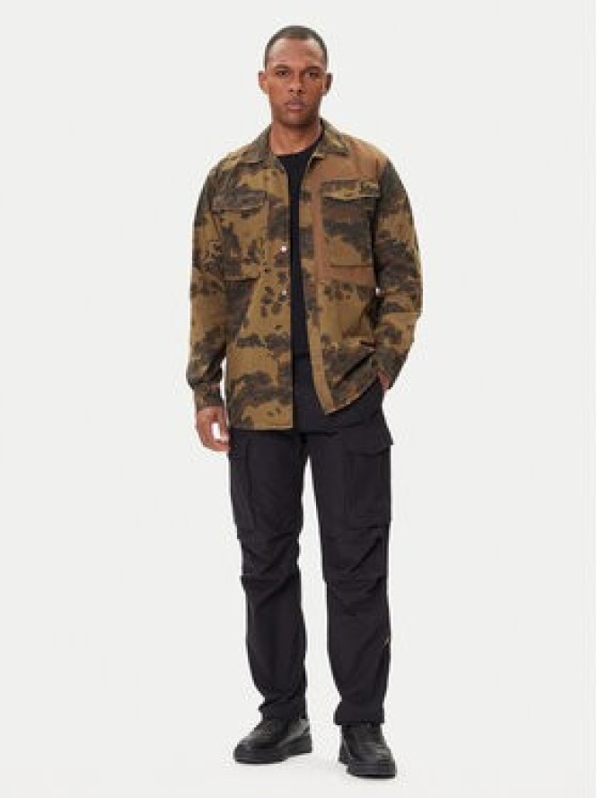 G-Star Raw Koszula Cargo Pkt D26900-D553 Zielony Regular Fit