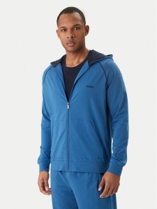 BOSS Bluza Mix&Match 50515313 Niebieski Regular Fit