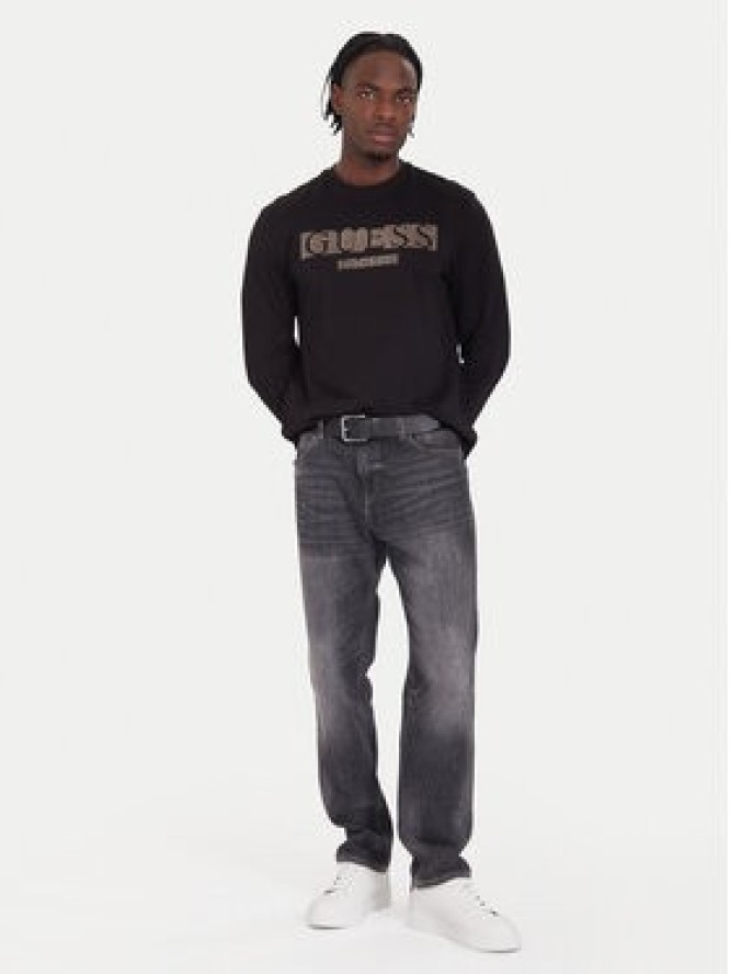 Guess Longsleeve M5BI10 K8FQ4 Czarny Regular Fit