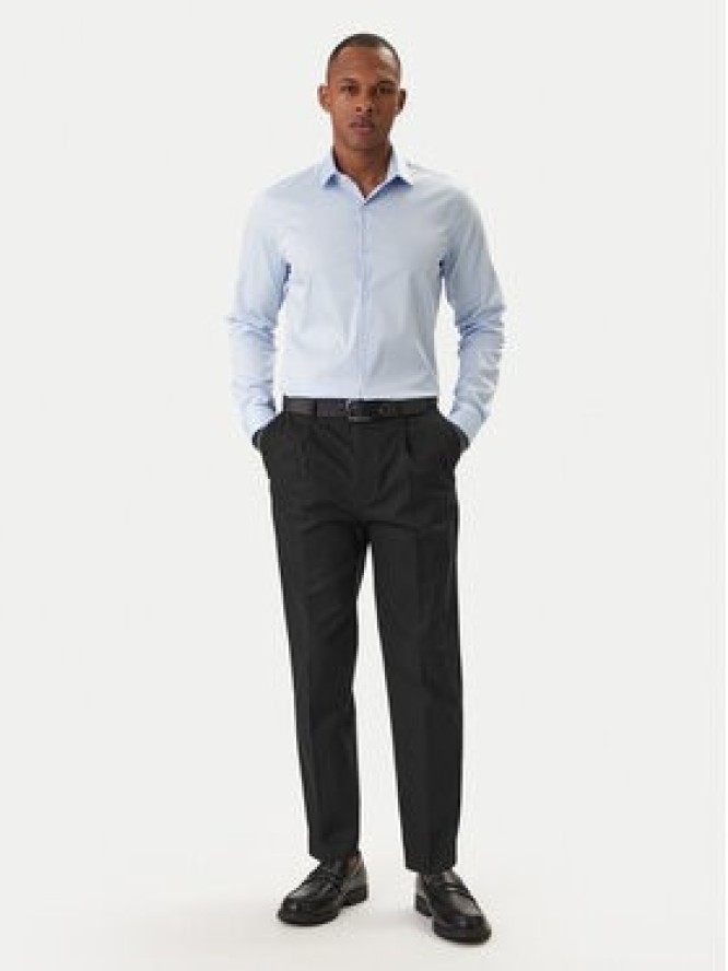 Calvin Klein Koszula LV019EU128 Błękitny Slim Fit
