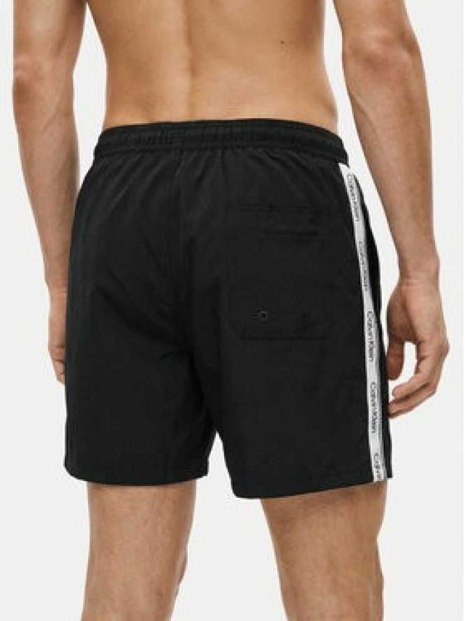 Calvin Klein Swimwear Szorty kąpielowe LV00N61002 Czarny Regular Fit