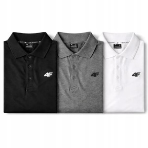 KOMPLET KOSZULEK POLO 4F T-SHIRT MĘSKI ZESTAW 3 SZTUKI M0770
