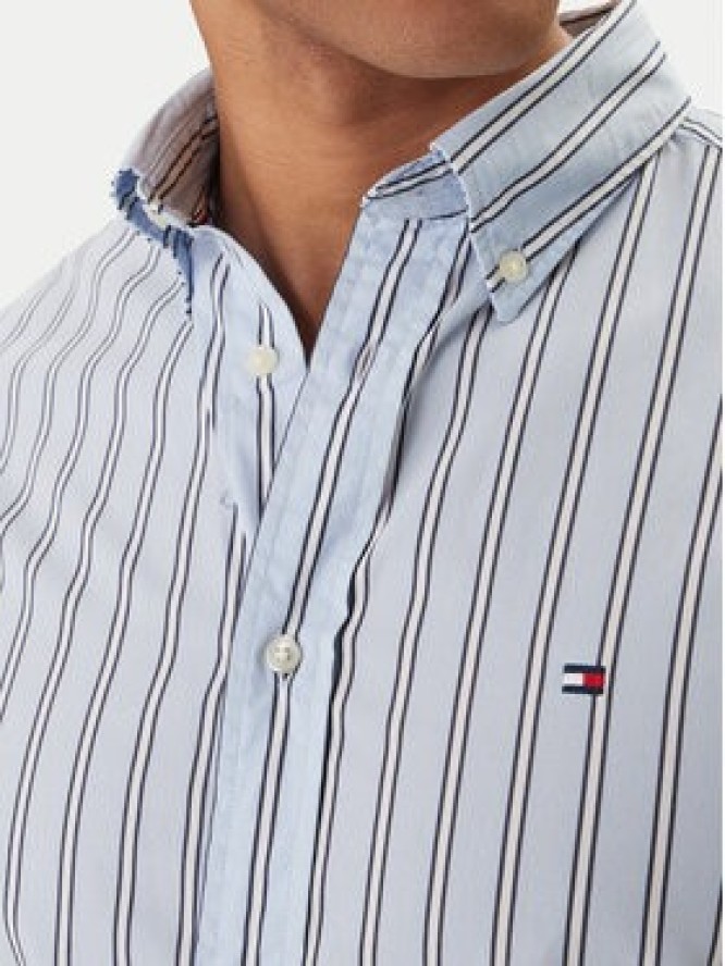 Tommy Hilfiger Koszula MW0MW42441 Błękitny Regular Fit