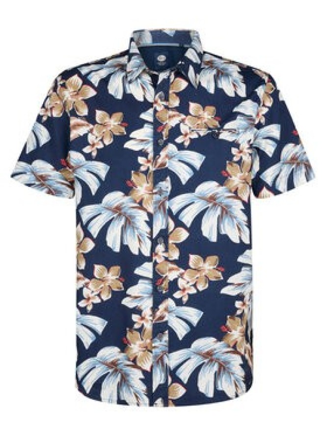 Petrol Industries Koszula M-1050-SIS418 Granatowy Regular Fit