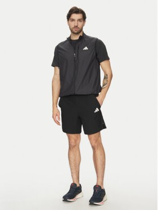 adidas Szorty sportowe Gym+ JC5244 Czarny Slim Fit