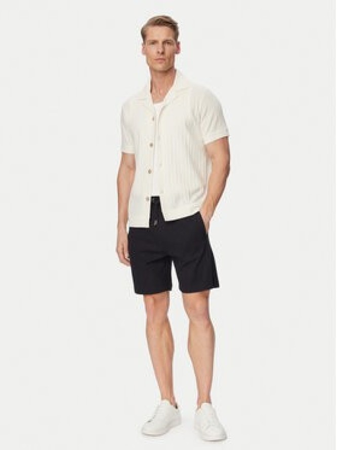 JOOP! Szorty materiałowe Juanito 30104273 Granatowy Regular Fit