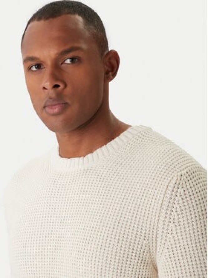 JOOP! Jeans Sweter Harono 30047662 Écru Modern Fit