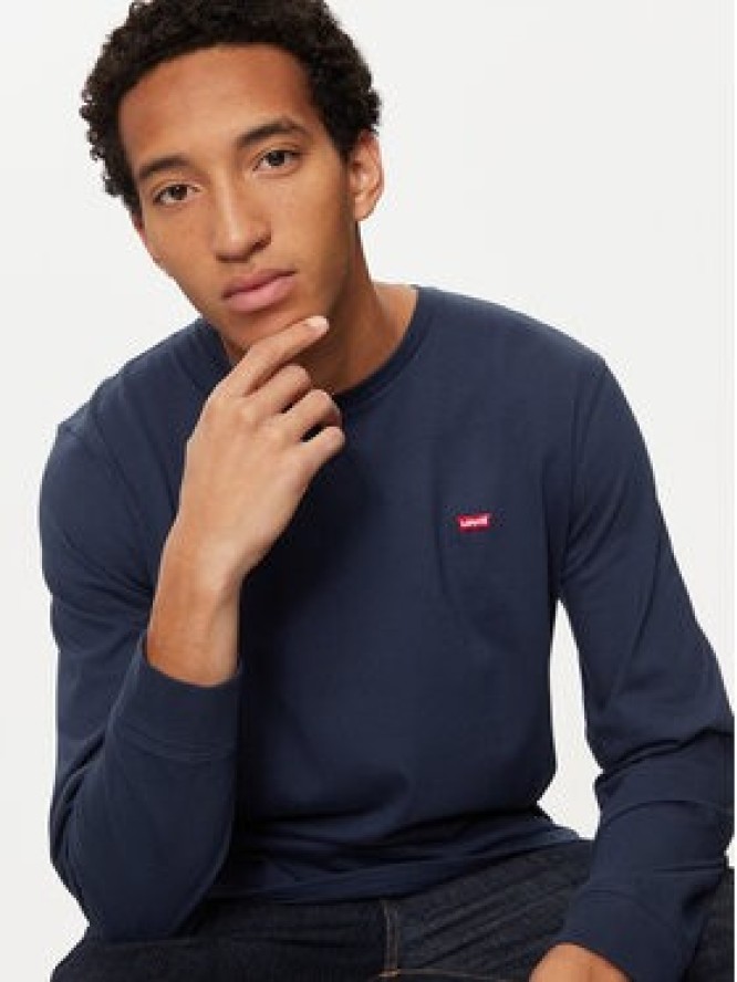 Levi's® Longsleeve Original Logo Tee 72848-0001 Granatowy Regular Fit