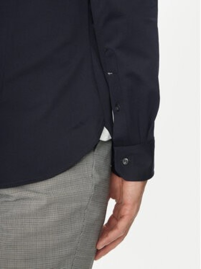 Michael Kors Koszula MD0MD91498 Granatowy Slim Fit