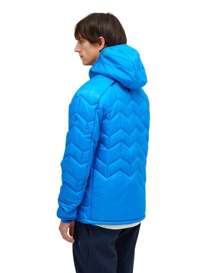 Kurtka Peak Performance męska Elevate Liner Hood niebieska - M