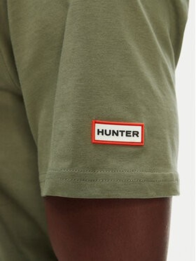 Hunter T-Shirt Duart Graphic HARM0033251 Khaki Regular Fit