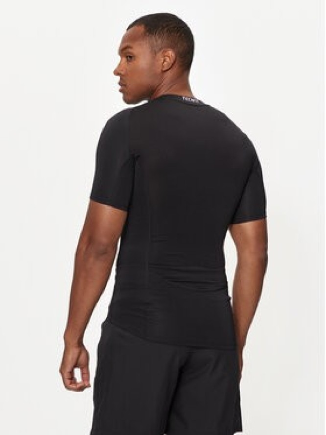 adidas Koszulka techniczna Techfit Compression JE6698 Czarny Slim Fit