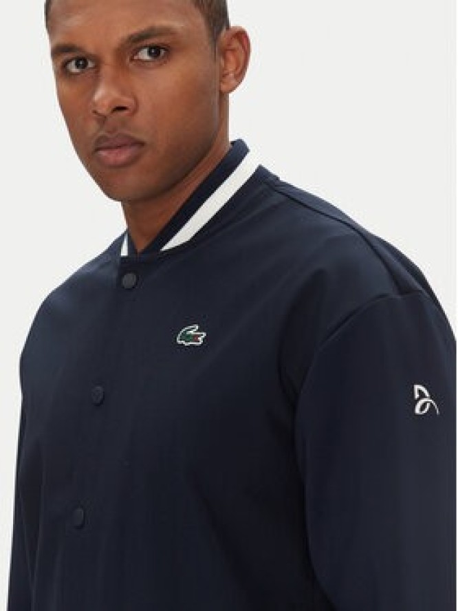 Lacoste Kurtka bomber SH1045 Granatowy Regular Fit