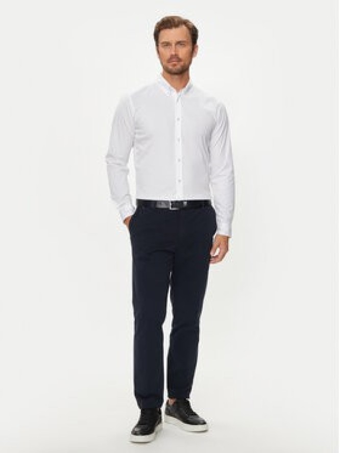 Boss Koszula Roan 50520291 Biały Slim Fit