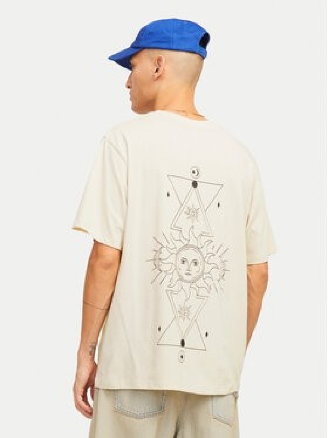 Jack & Jones T-Shirt Jackie 12271366 Beżowy Relaxed Fit