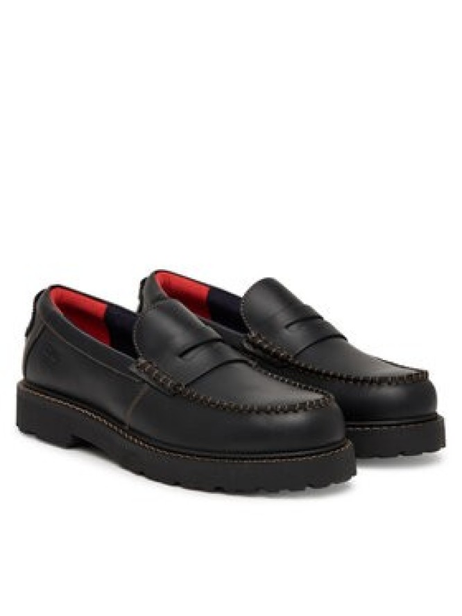 Tommy Jeans Loafersy Archive '01 Loafer EM0EM01710 Czarny