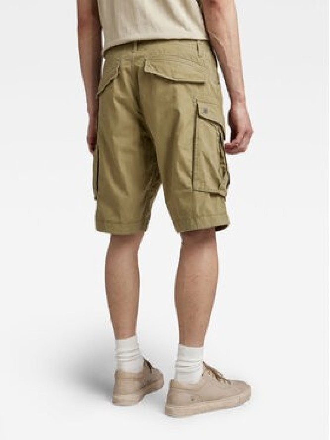 G-Star Raw Szorty materiałowe D08566-D387-B212 Zielony Relaxed Fit