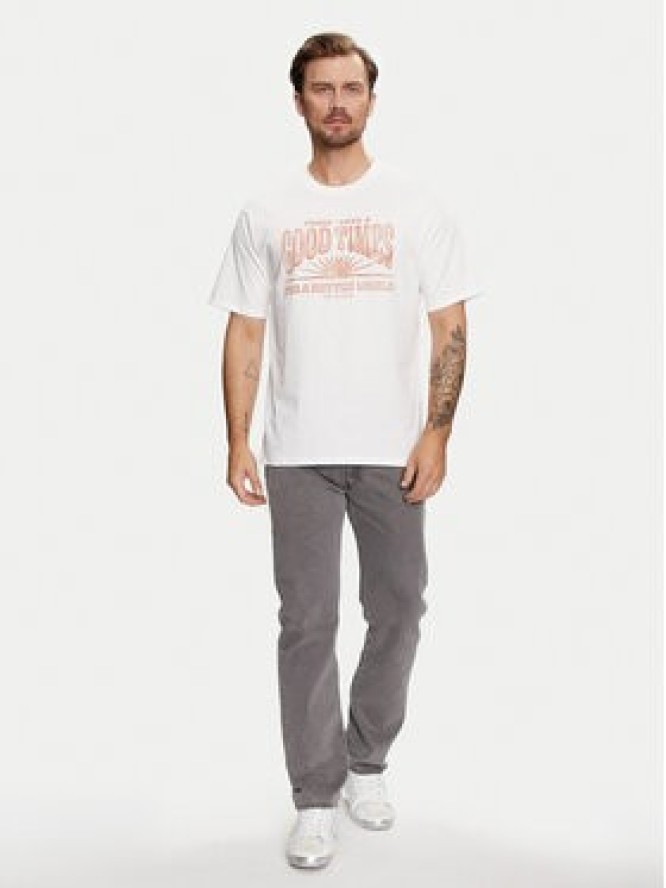 Jack & Jones T-Shirt Jprbluhippy 12255860 Biały Regular Fit