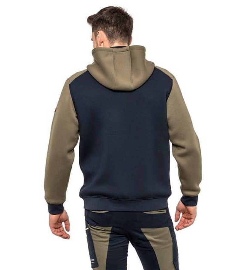 Bluza piankowa HELBOS AVACORE w kolorze granatowo-oliwkowym