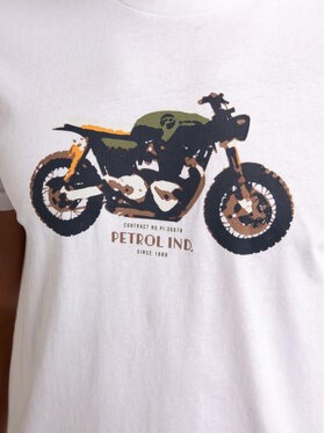 Petrol Industries T-Shirt M-1050-TSR671 Biały Regular Fit