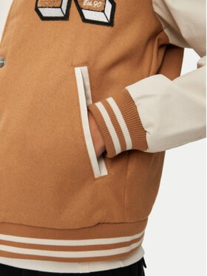 Jack & Jones Kurtka bomber Carter 12260455 Beżowy Regular Fit