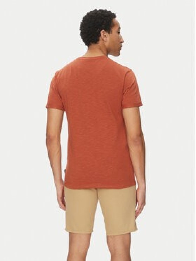 INDICODE T-Shirt Inandorra 41-104 Pomarańczowy Regular Fit