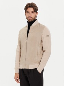 Bugatti Kurtka bomber 7600-75527C Beżowy Regular Fit